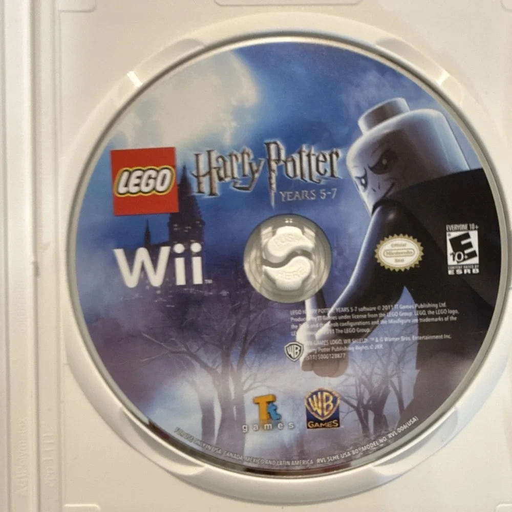 LEGO Harry Potter Nintendo Wii Game w/Manual E10+ 2011 NTSC-U/C